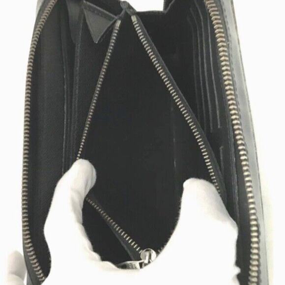 Authentic Louis Vuitton LV Monogram Eclipse XL Zip Around Travel Long Wallet - Picture 6 of 8